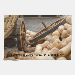 Linge De Cuisine Citrouilles et roue