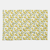 Linge De Cuisine Citrus citron citron citron (Horizontal)