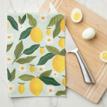 Linge De Cuisine Citrus Fleurs de citron Verdure<br><div class="desc">Citrus Fleurs de citron Verdure</div>