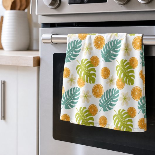 Linge De Cuisine Citrus Tropical