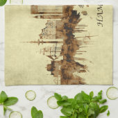 Linge De Cuisine Cityscape Hamburg (Plié)