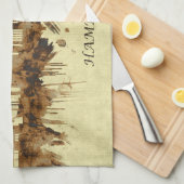 Linge De Cuisine Cityscape Hamburg (Quart Plié)