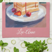 Linge De Cuisine Cke & Fleurs Aquarelle – Décor Cosy (Plié)