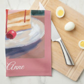 Linge De Cuisine Cke & Fleurs Aquarelle – Décor Cosy (Quart Plié)