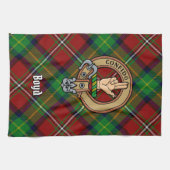 Linge De Cuisine Clan Boyd Crest sur Tartan (Horizontal)