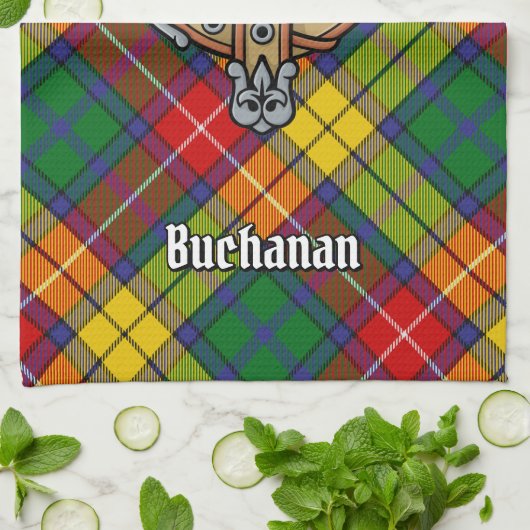 Linge De Cuisine Clan Buchanan Crest (Plié)