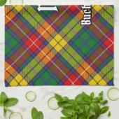 Linge De Cuisine Clan Buchanan Tartan (Plié)