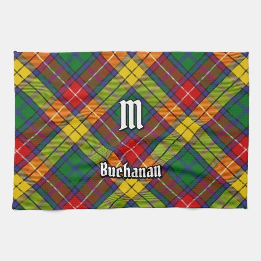 Linge De Cuisine Clan Buchanan Tartan (Horizontal)