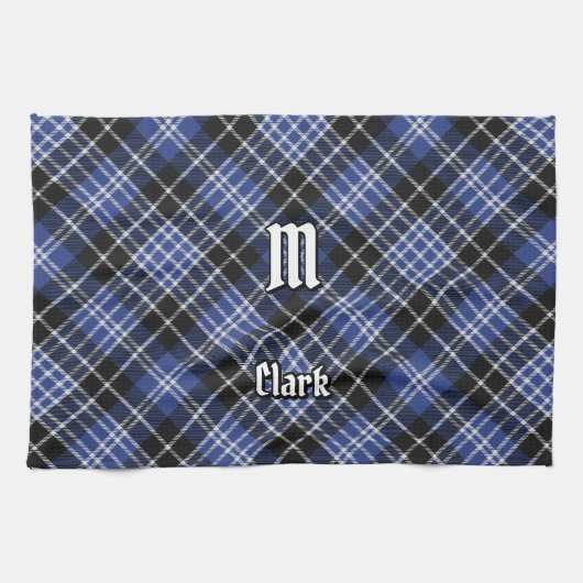 Linge De Cuisine Clan Clark Tartan (Horizontal)