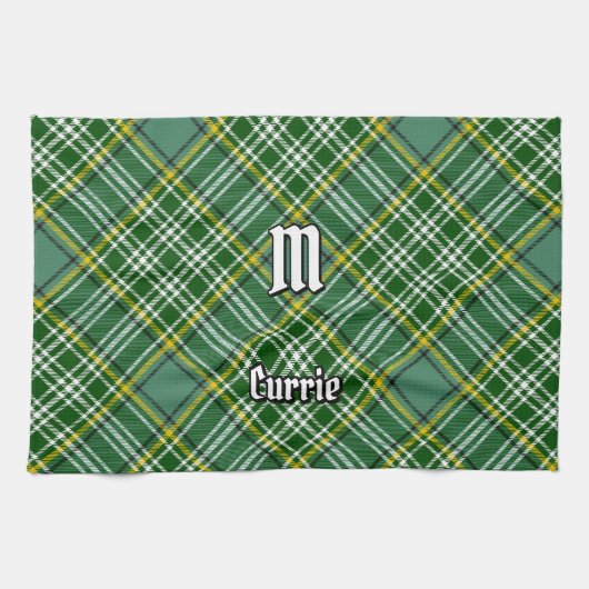 Linge De Cuisine Clan Currie Tartan (Horizontal)