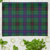 Linge De Cuisine Clan Davidson Tartan Plaid (Plié)