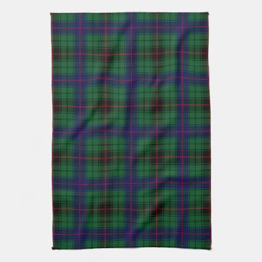 Linge De Cuisine Clan Davidson Tartan Plaid (Vertical)
