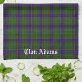 Linge De Cuisine Clan écossais Adams Tartan (Plié)