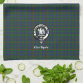 Linge De Cuisine Clan écossais Agnew Tartan Crest (Plié)