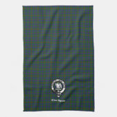 Linge De Cuisine Clan écossais Agnew Tartan Crest (Vertical)