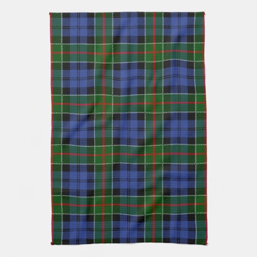 Linge De Cuisine Clan écossais Colquhoun Tartan Plaid (Vertical)