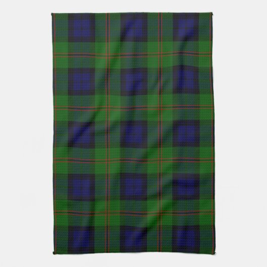 Linge De Cuisine Clan écossais Dundas Tartan Plaid (Vertical)