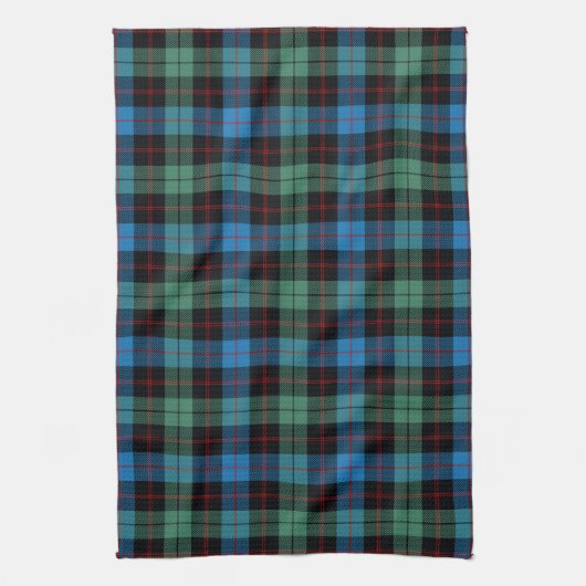 Linge De Cuisine Clan écossais Guthrie Tartan Plaid (Vertical)
