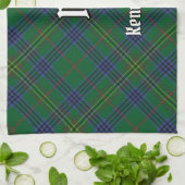 Linge De Cuisine Clan Kennedy Tartan (Plié)