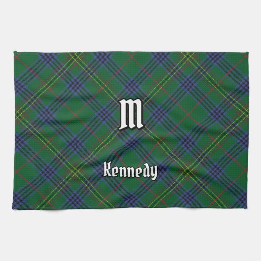 Linge De Cuisine Clan Kennedy Tartan (Horizontal)