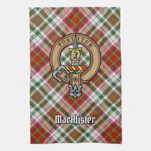 Linge De Cuisine Clan MacAlister Crest sur le tatan de robe