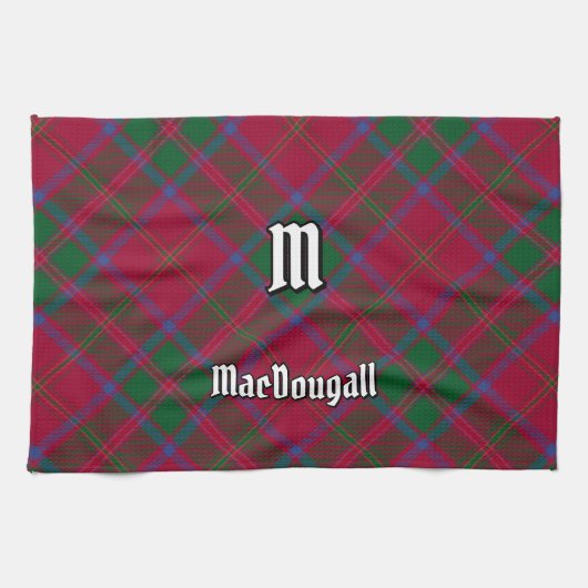 Linge De Cuisine Clan MacDougall Tartan (Horizontal)