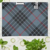 Linge De Cuisine Clan MacKay Blue Tartan (Plié)