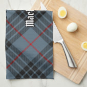 Linge De Cuisine Clan MacKay Blue Tartan (Quart Plié)