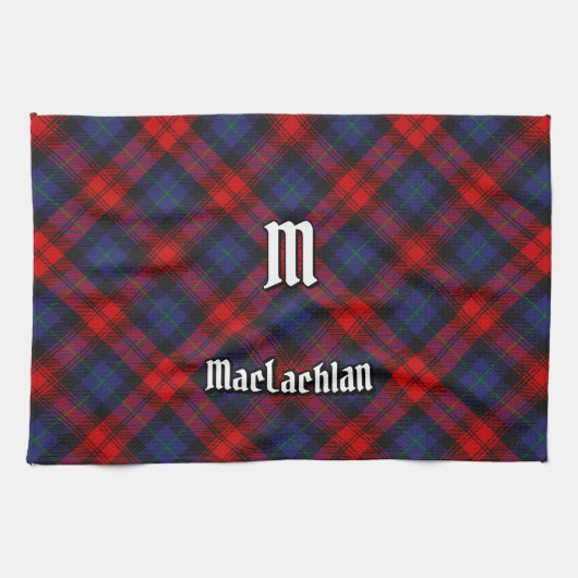 Linge De Cuisine Clan MacLachlan Tartan (Horizontal)