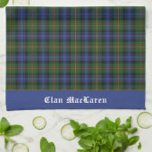 Linge De Cuisine Clan MacLaren Tartan Plaid personnalisable (Plié)