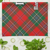 Linge De Cuisine Clan MacLean Tartan (Plié)