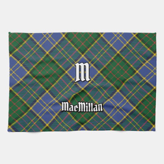 Linge De Cuisine Clan MacMillan Chasse Tartan (Horizontal)