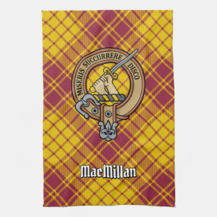 Linge De Cuisine Clan MacMillan Crest sur le tatan de robe