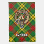 Linge De Cuisine Clan MacMillan Crest sur Tartan (Vertical)
