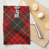 Linge De Cuisine Clan MacQueen Tartan (Quart Plié)