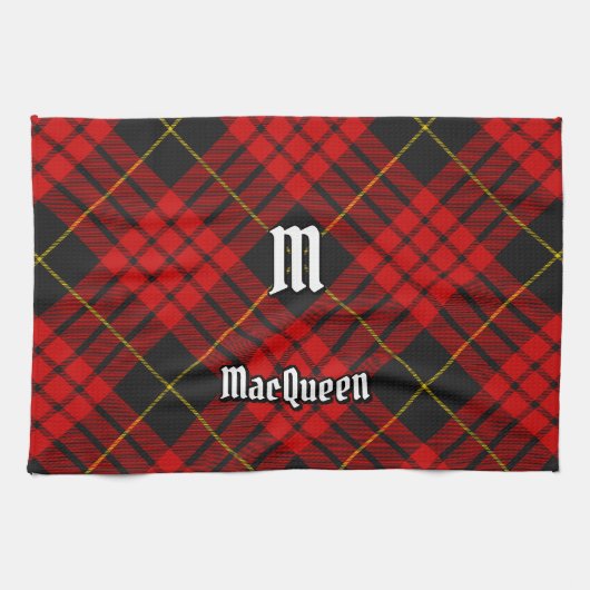 Linge De Cuisine Clan MacQueen Tartan (Horizontal)