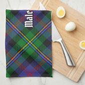 Linge De Cuisine Clan Malcolm Tartan (Quart Plié)