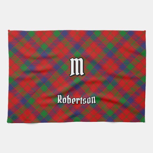Linge De Cuisine Clan Robertson Tartan (Horizontal)