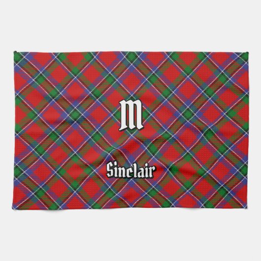 Linge De Cuisine Clan Sinclair Tartan (Horizontal)