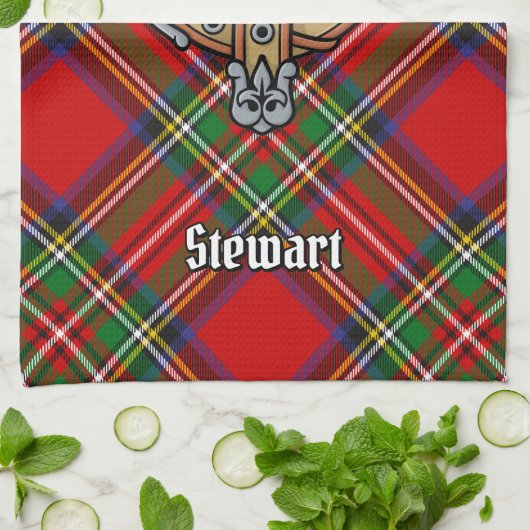 Linge De Cuisine Clan Stewart Crest (Plié)