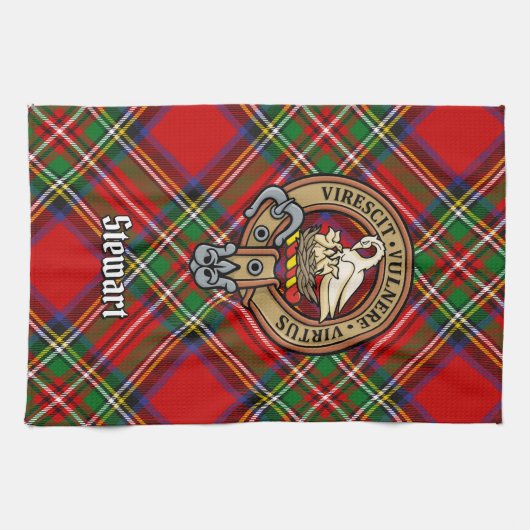 Linge De Cuisine Clan Stewart Crest (Horizontal)