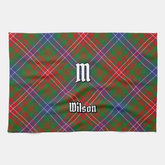 Linge De Cuisine Clan Wilson Modern Tartan (Horizontal)