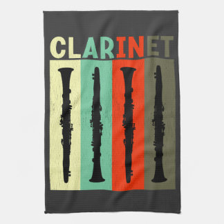 Linge De Cuisine Clarinet rétro