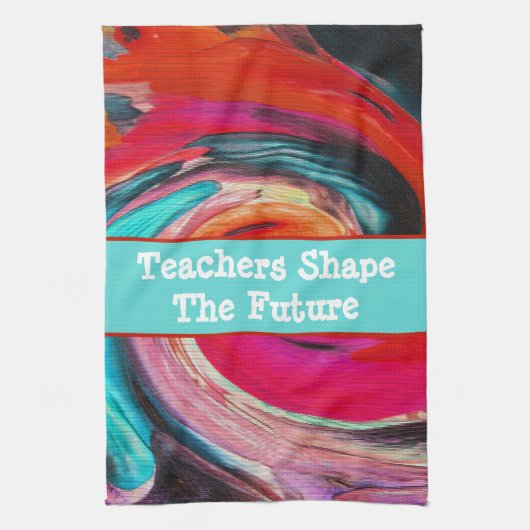 Linge De Cuisine Classe d'appréciation de l'enseignant Vivid Swirle (Vertical)