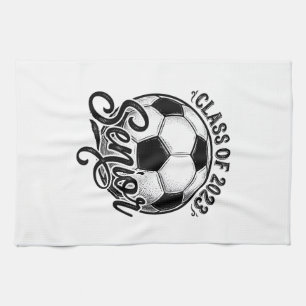 Linge De Cuisine Classe de football senior 2023 T-shirt de fin d'ét