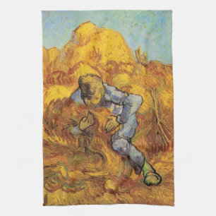Linge De Cuisine Classeur Sheaf (après Millet) par Vincent van Gogh