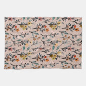 Linge De Cuisine Classic beau motif floral luxe rose mignon (Horizontal)