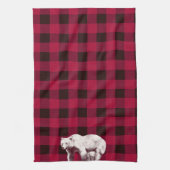 Linge De Cuisine Classic Buffalo Check Mama Bear (Vertical)