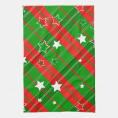 Linge De Cuisine Classic Christmas pattern in red and green (Vertical)