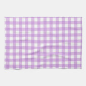 Linge De Cuisine Classic En vichy Vérifier Plaid Motif Lilac (Horizontal)